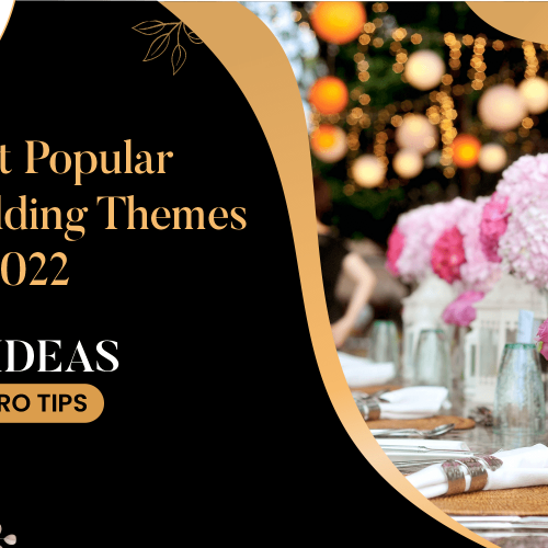 Popular wedding themes - Events By Saniya