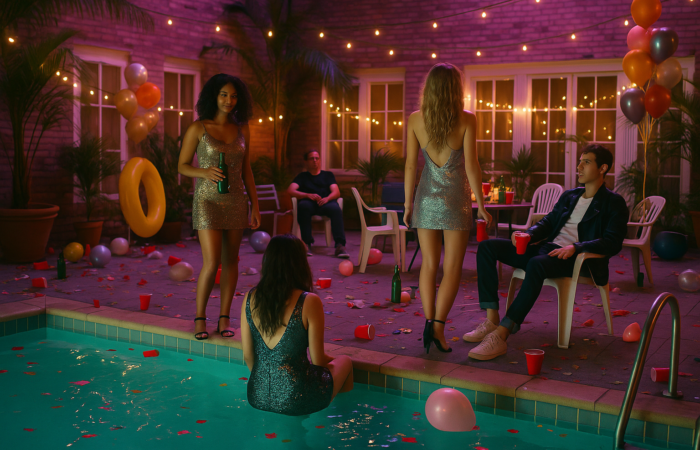 Poolside after party Poolside after party