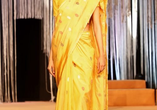 Saree for Haldi Function Dress